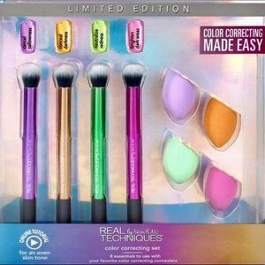 NIB Limited Edition Real Techniques Colour Correcting Set
